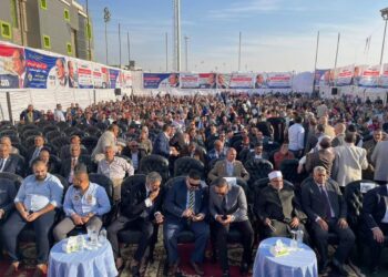 نادي الجمرك بالتجمع الثالث يقيم مؤتمر حاشد لدعم وتأييد فخامة الرئيس السيسي