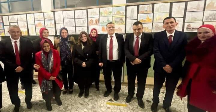 في إطار جولتها الأوروبية ضمن حملة “شارك بصوتك”..وزيرة الهجرة تتفقد مدرسة نجيب محفوظ في ميلانو الإيطالية