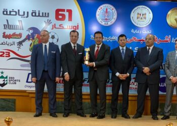 اوسكار بدورتها 61  تحتفي بتكريم مصيلحي رئيس نادي الاتحاد السكندري وبحضور وزير الشباب والرياضة 