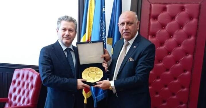 الزهيري يزور رومانيا ويلتقي برئيس جامعة بوليتكنيك في بوخارست