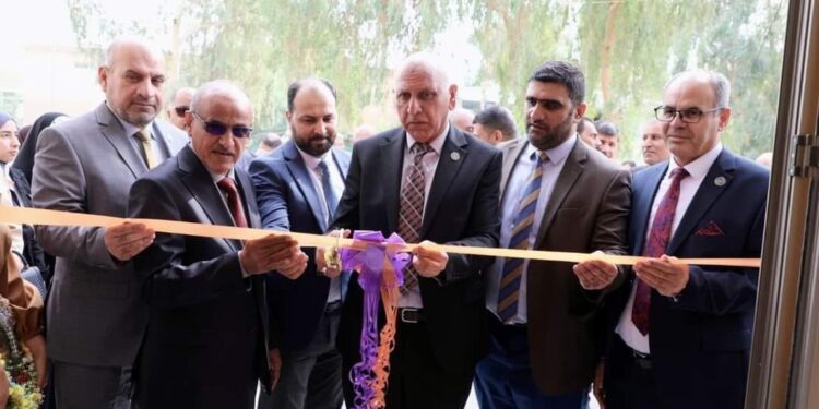 الزهيري يفتتح دار الضيافة في جامعة الفرات الأوسط التقنية