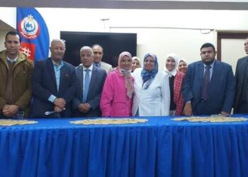 سامح العشماوى وكيل وزارة الصحة بالفيوم يستقبل رئيس قطاع الرعاية الصحية والتمريض بالوزارة والوفد المرافق لها