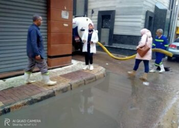 بالاسكندرية : رفع درجة الاستعداد القصوى لمواجهة مياه الأمطار