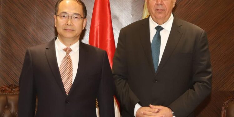 القصير يلتقى نائب حاكم مقاطعة سيتشوان الصينية لبحث افاق التعاون المشترك في الأنشطة الزراعية المختلفة