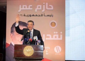 مؤتمرًا شعبيًا حاشدًا بمدينة نصر للمهندس حازم عمر