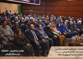 استمرار اللقاءات والمؤتمرات الجماهيرية الحاشدة والمبادرات المتنوعة من الأحزاب والجهات الداعمة للمرشح الرئاسي السيد/ عبد الفتاح السيسي