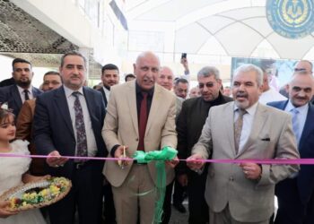 افتتاح مهرجان جامعة الفرات الأوسط التقنية للفنون التشكيلية 