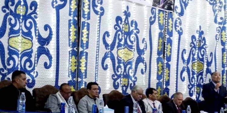 مؤتمر حاشد لحزب “نبض مصر تحت التأسيس” لدعم الرئيس السيسي في الغربية