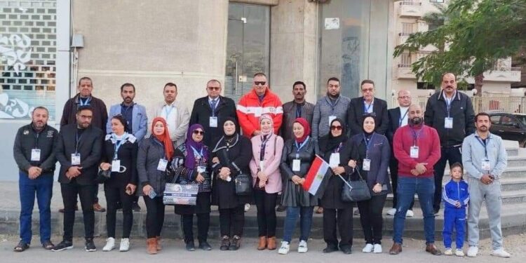 فريق المتابعين لمنظمة حقوق الانسان تشيد بشفافية الانتخابات