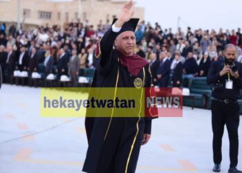 جامعة الفرات الأوسط التقنية تحتفي بتخرج طلابها بدورة طوفان الأقصى