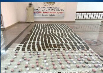 ضبط عنصر إجرامى بمطروح بحوزته كمية من المواد والأقراص المخدرة