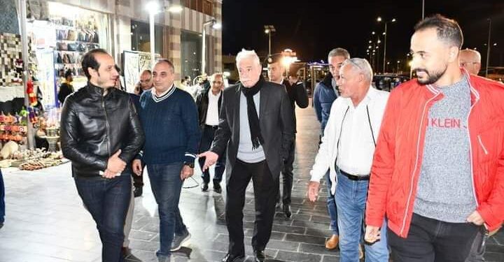 جولة ليلية لمحافظ جنوب سيناء لتفقد استعدادات شرم الشيخ