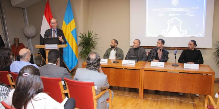 مكتبة الإسكندرية بالتعاون مع سفارة السويد بالقاهرة تدشن “مشروع نجيب محفوظ”