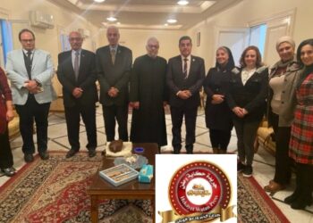 وفد حكاية وطن في زيارة لكنيسة القيامة وتقديم التهنئة للأخوة الإقباط بمناسبة عيد الميلاد المجيد 