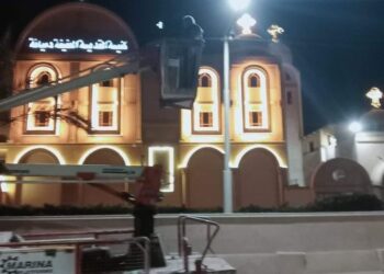 تزامننأ مع احتفالات اعياد الميلاد : حملات نظافة مكثفة بالمنيا