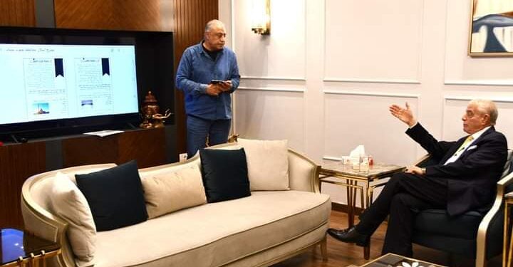 فوده يشهد عرض دراسة تطوير الأنماط المعمارية والسكانية لمحافظة جنوب سيناء