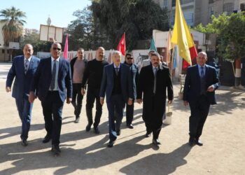 القاضى .. يتفقد سير امتحانات الشهادة الإعدادية بعدد من اللجان!!!