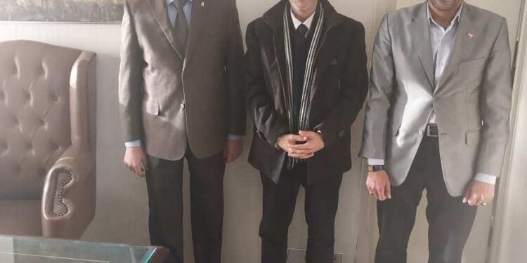 زياره نقابة السياحيين مصر لممثل المالك عن فنادق هيلتون وجاز وريستا