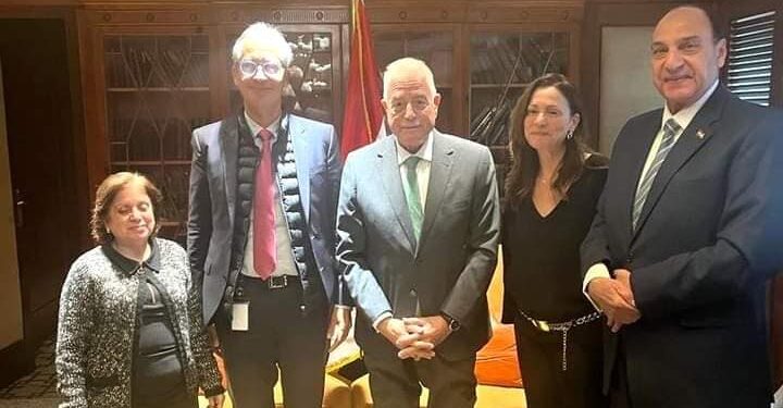 فوده يبحث مع القنصل العام الفرنسي ذكرى  سقوط الطائرة الفرنسية بشرم الشيخ