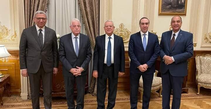 فوده… يقوم بزيارة للمستشار حنفي الجبالي رئيس مجلس النواب