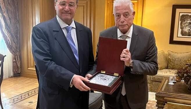 فوده يلتقي محافظ بنك فيصل الاسلامي المصري لسبل التعاون بين البنك والمحافظة