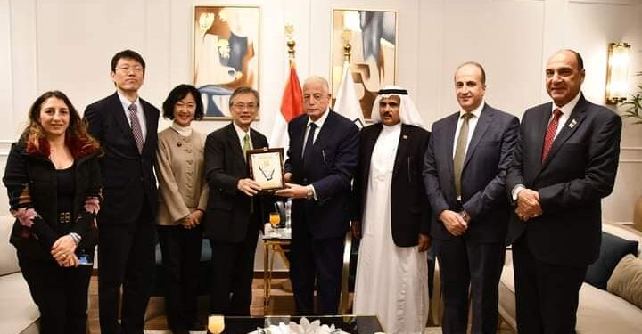 “فوده “درع وشال سيناوى “لأوكا هيروشى وحرمه” وتوقيع بروتوكول تعاون!!