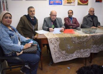 معرض الفنون التشكيلية بإشراف فريق السعادة ببيت ثقافة 26 يوليو