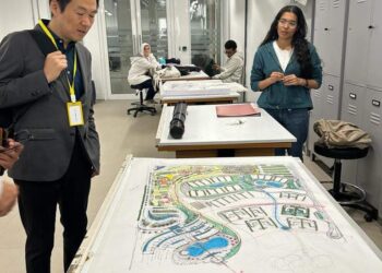 وفد من معهد طوكيو يزور الجامعة المصرية اليابانية 