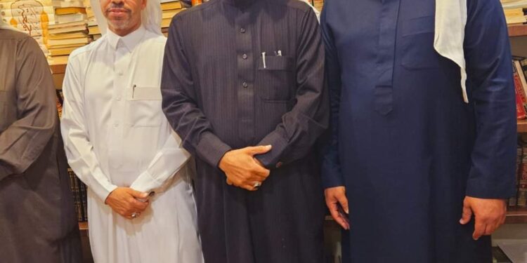 النورس الثقاقي يزور مكتبة الشيخ البوشاجع بالمملكة العربية السعودية