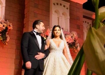 زي النهارده من عامين.. افخم حفل زفاف