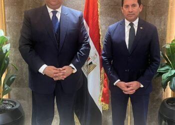 وزير الشباب والرياضة الدكتور أشرف صبحي يستقبل رئيس نادي الاتحاد السكندري بمقر الوزارة في جلسة هامة