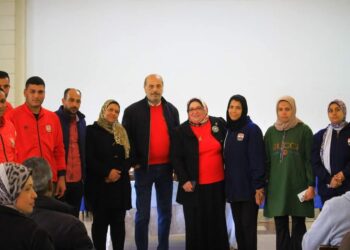 مجلس إدارة الاوليمبي يشهد حفل تكريم الاستاذة “نجلاء خليل”