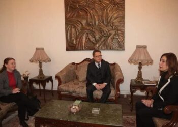 وزيرة الثقافة تستقبل سفير ألمانيا لدى القاهرة!