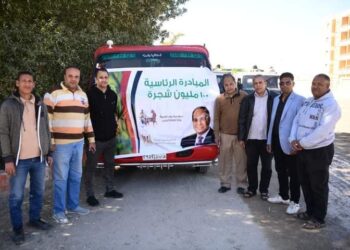 . زراعه 21600 شجرة بمحافظة قنا …ضمن مبادرة 100 مليون شجرة !