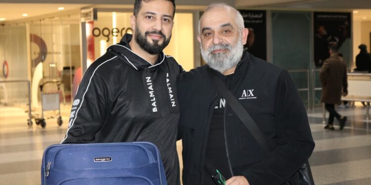 “طارق حداد “في بيروت واستقبال حاشد في مطار بيروت!