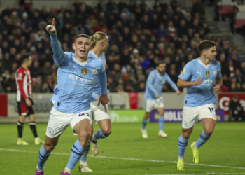 فودين “وهاتريك “لقلب الطاولة على برينتفورد!