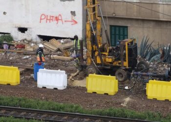 استمرار العمل في مشروع قطار الاسكندرية