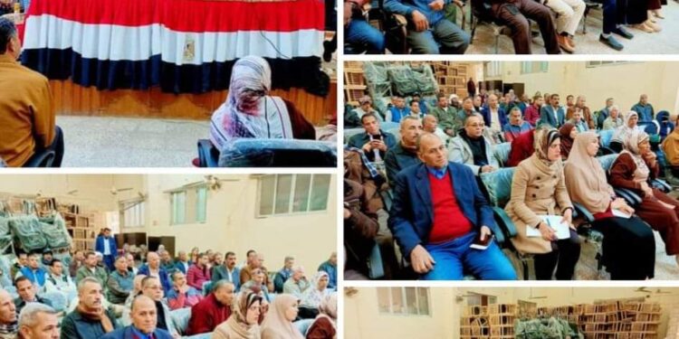 زراعة الفيوم تقوم بتدريب المرشدين على خطة المكافحة المتكاملة لآفات القطن