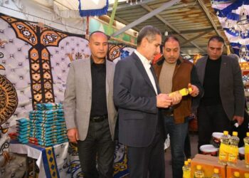 محافظ الغربية يتفقد معارض ومنافذ أهلا رمضان بالمحلة الكبرى 