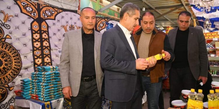 محافظ الغربية يتفقد معارض ومنافذ أهلا رمضان بالمحلة الكبرى