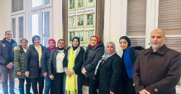 توجيهات د. ميرڤت السيد لإستكمال برنامج رفع كفاءة العاملين.