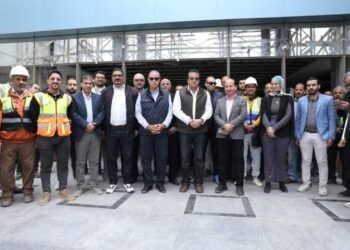 وزير الصحة يتفقد مشروع إنشاء مستشفى طوخ المركزي الجديد !!