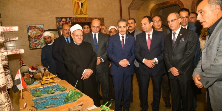 محافظ الغربية ومفتي الديار المصرية يفتتحان معرض ذكرى انتصارات العاشر من رمضان 