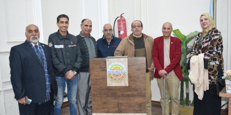 إجتماع أسرة ساقية المبدعين لتنسيق حفل الافتتاح