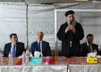 نظمت إدارة وسط التعليمية لقاء المحبة فى إفطار الوحدة الوطنية 