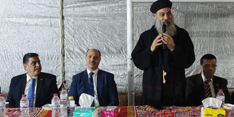 نظمت إدارة وسط التعليمية لقاء المحبة فى إفطار الوحدة الوطنية