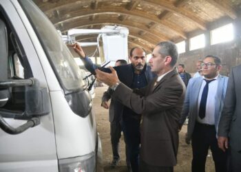 رحمي يتابع اعمال تطوير حديقة عمار بن ياسر و كورنيش المحلة