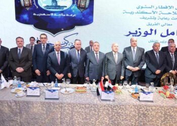 بحضور مصيلحى ووزير النقل الافطار السنوى لغرفة ملاحة الاسكندرية ومرور 25 عاما على انشاء الغرفة