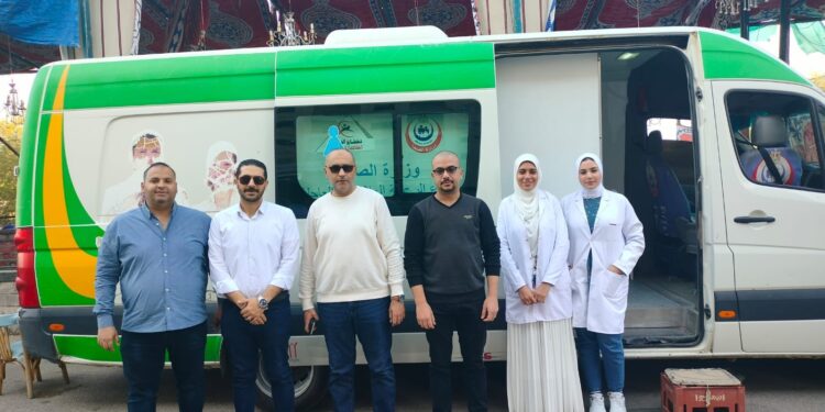 وكيل صحه الغربية يقود حمله مكبره للمرور على المنشآت الصحيه 