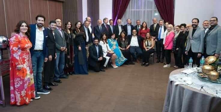 وزيرا السياحة والآثار ونخبة من الفنانين فى حفل سحور  لمؤسسة زاهي حواس !
